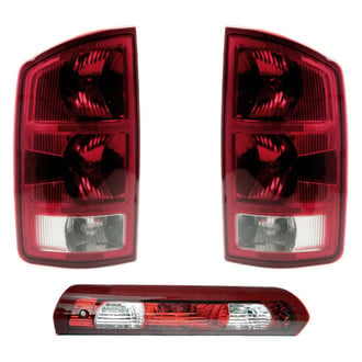 Dorman® - Driver and Passenger Side Replacement 3-Piece Kit (Driver and Passenger Side Tail Lights, 3rd Brake Light)