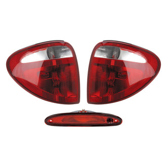 Dorman® - Driver and Passenger Side Replacement 3-Piece Kit (Driver and Passenger Side Tail Lights, 3rd Brake Light)