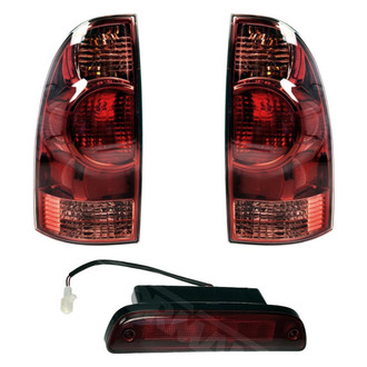 Dorman® - Driver and Passenger Side Replacement 3-Piece Kit (Driver and Passenger Side Tail Lights, 3rd Brake Light)