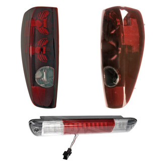 Dorman® - Driver and Passenger Side Replacement 3-Piece Kit (Driver and Passenger Side Tail Lights, 3rd Brake Light)