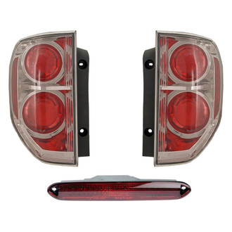 Dorman® - Driver and Passenger Side Replacement 3-Piece Kit (Driver and Passenger Side Tail Lights, 3rd Brake Light)