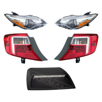 Dorman® - 5-Piece Kit (Driver and Passenger Side Headlights, Driver and Passenger Side Outer Tail Lights, 3rd Brake Light)