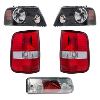 Dorman® - 5-Piece Kit (Driver and Passenger Side Headlights, Driver and Passenger Side Tail Lights, 3rd Brake Light)