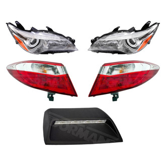 Dorman® - 5-Piece Kit (Driver and Passenger Side Headlights, Driver and Passenger Side Outer Tail Lights, 3rd Brake Light)