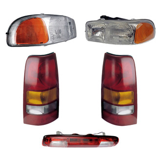 Dorman® - 5-Piece Kit (Driver and Passenger Side Headlights, Driver and Passenger Side Tail Lights, 3rd Brake Light)