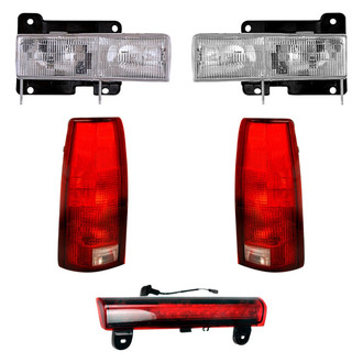 Dorman® - 5-Piece Kit (Driver and Passenger Side Headlights, Driver and Passenger Side Tail Lights, 3rd Brake Light)