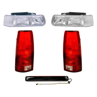 Dorman® - 5-Piece Kit (Driver and Passenger Side Headlights, Driver and Passenger Side Tail Lights, 3rd Brake Light)