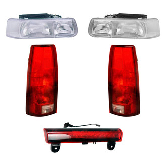 Dorman® - 5-Piece Kit (Driver and Passenger Side Headlights, Driver and Passenger Side Tail Lights, 3rd Brake Light)