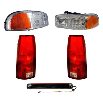 Dorman® - 5-Piece Kit (Driver and Passenger Side Headlights, Driver and Passenger Side Tail Lights, 3rd Brake Light)