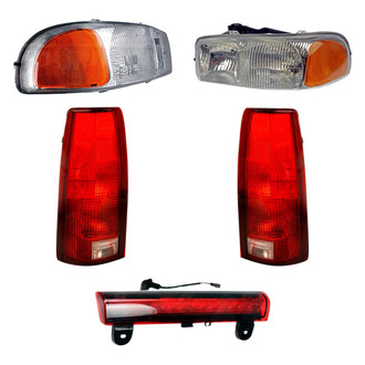 Dorman® - 5-Piece Kit (Driver and Passenger Side Headlights, Driver and Passenger Side Tail Lights, 3rd Brake Light)
