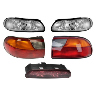 Dorman® - 5-Piece Kit (Driver and Passenger Side Headlights, Driver and Passenger Side Tail Lights, 3rd Brake Light)