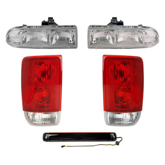 Dorman® - 5-Piece Kit (Driver and Passenger Side Headlights, Driver and Passenger Side Tail Lights, 3rd Brake Light)