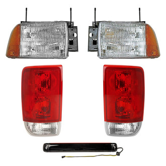 Dorman® - 5-Piece Kit (Driver and Passenger Side Headlights, Driver and Passenger Side Tail Lights, 3rd Brake Light)