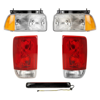 Dorman® - 5-Piece Kit (Driver and Passenger Side Headlights, Driver and Passenger Side Tail Lights, 3rd Brake Light)