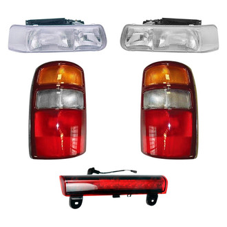 Dorman® - 5-Piece Kit (Driver and Passenger Side Headlights, Driver and Passenger Side Tail Lights, 3rd Brake Light)