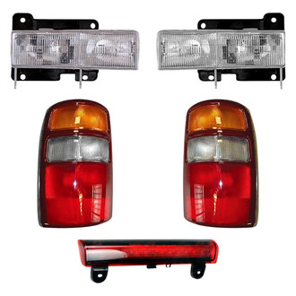 Dorman® - 5-Piece Kit (Driver and Passenger Side Headlights, Driver and Passenger Side Tail Lights, 3rd Brake Light)