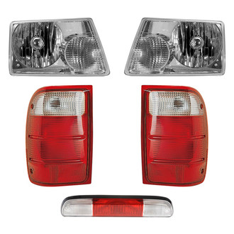 Dorman® - 5-Piece Kit (Driver and Passenger Side Headlights, Driver and Passenger Side Tail Lights, 3rd Brake Light)