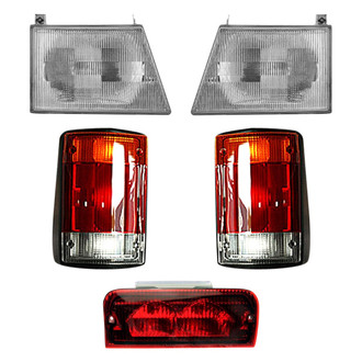 Dorman® - 5-Piece Kit (Driver and Passenger Side Headlights, Driver and Passenger Side Tail Lights, 3rd Brake Light)