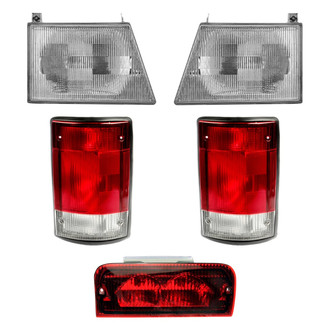 Dorman® - 5-Piece Kit (Driver and Passenger Side Headlights, Driver and Passenger Side Tail Lights, 3rd Brake Light)