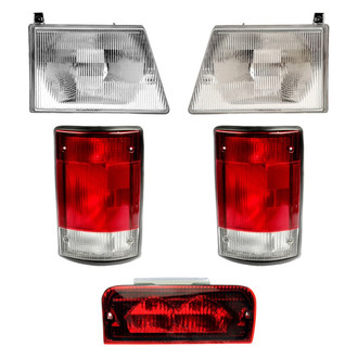 Dorman® - 5-Piece Kit (Driver and Passenger Side Headlights, Driver and Passenger Side Tail Lights, 3rd Brake Light)