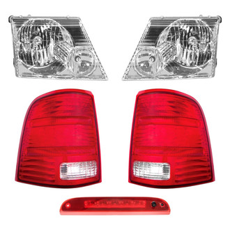Dorman® - 5-Piece Kit (Driver and Passenger Side Headlights, Driver and Passenger Side Tail Lights, 3rd Brake Light)