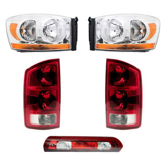 Dorman® - 5-Piece Kit (Driver and Passenger Side Headlights, Driver and Passenger Side Tail Lights, 3rd Brake Light)