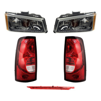 Dorman® - 5-Piece Kit (Driver and Passenger Side Headlights, Driver and Passenger Side Tail Lights, 3rd Brake Light)