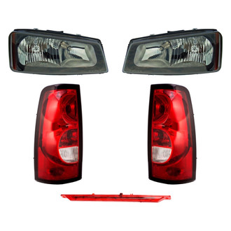 Dorman® - 5-Piece Kit (Driver and Passenger Side Headlights, Driver and Passenger Side Tail Lights, 3rd Brake Light)