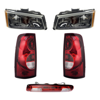 Dorman® - 5-Piece Kit (Driver and Passenger Side Headlights, Driver and Passenger Side Tail Lights, 3rd Brake Light)