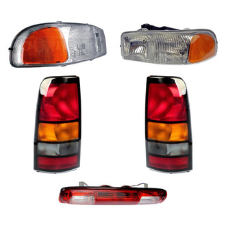Dorman® - 5-Piece Kit (Driver and Passenger Side Headlights, Driver and Passenger Side Tail Lights, 3rd Brake Light)