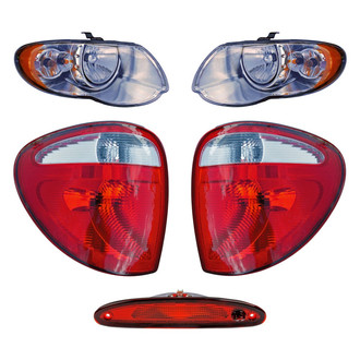 Dorman® - 5-Piece Kit (Driver and Passenger Side Headlights, Driver and Passenger Side Tail Lights, 3rd Brake Light)