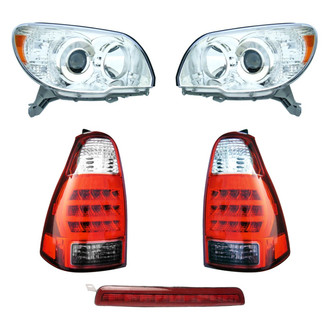 Dorman® - 5-Piece Kit (Driver and Passenger Side Headlights, Driver and Passenger Side Tail Lights, 3rd Brake Light)