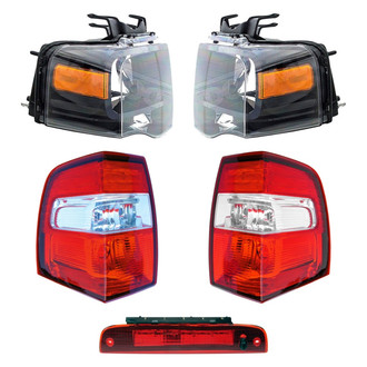 Dorman® - 5-Piece Kit (Driver and Passenger Side Headlights, Driver and Passenger Side Tail Lights, 3rd Brake Light)