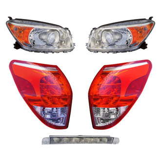 Dorman® - 5-Piece Kit (Driver and Passenger Side Headlights, Driver and Passenger Side Tail Lights, 3rd Brake Light)
