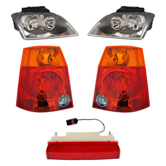 Dorman® - 5-Piece Kit (Driver and Passenger Side Headlights, Driver and Passenger Side Tail Lights, 3rd Brake Light)