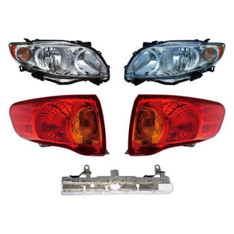 Dorman® - 5-Piece Kit (Driver and Passenger Side Headlights, Driver and Passenger Side Tail Lights, 3rd Brake Light)