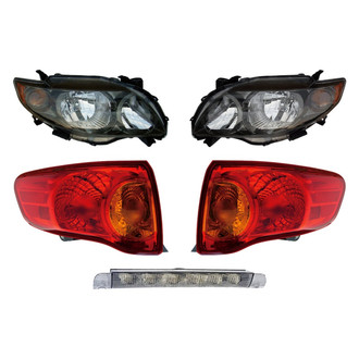 Dorman® - 5-Piece Kit (Driver and Passenger Side Headlights, Driver and Passenger Side Tail Lights, 3rd Brake Light)