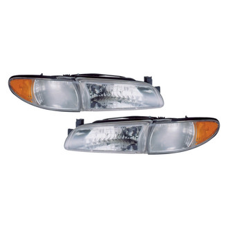 Dorman® - Driver and Passenger Side Replacement Headlight Set