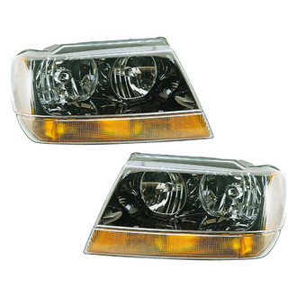 Dorman® - Driver and Passenger Side Replacement Headlight Set