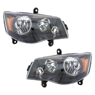 Dorman® - Driver and Passenger Side Replacement Headlight Set