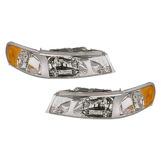 Dorman® - Driver and Passenger Side Replacement Headlight Set