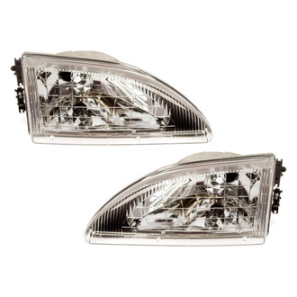 Dorman® - Driver and Passenger Side Replacement Headlight Set