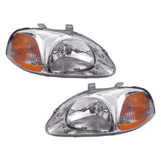 Dorman® - Driver and Passenger Side Replacement Headlight Set