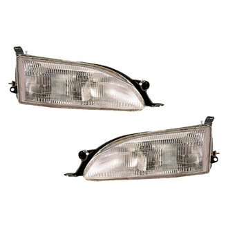 Dorman® - Driver and Passenger Side Replacement Headlight Set