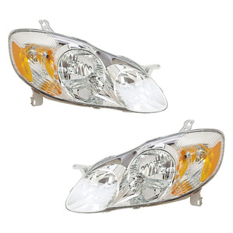 Dorman® - Driver and Passenger Side Replacement Headlight Set