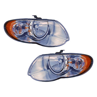 Dorman® - Driver and Passenger Side Replacement Headlight Set