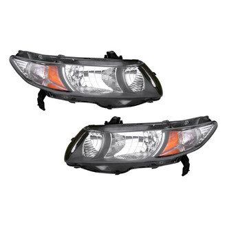 Dorman® - Driver and Passenger Side Replacement Headlight Set