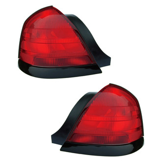 Dorman® - Driver and Passenger Side Replacement Tail Light Lens and Housings