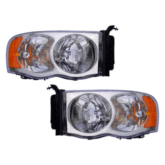 Dorman® - Driver and Passenger Side Replacement Headlight Set