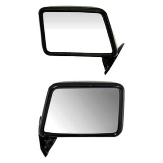Dorman® - Driver and Passenger Side Manual View Mirror Set (Non-Heated, Foldaway)